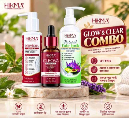 Face Wash+Serum+Body Lotion